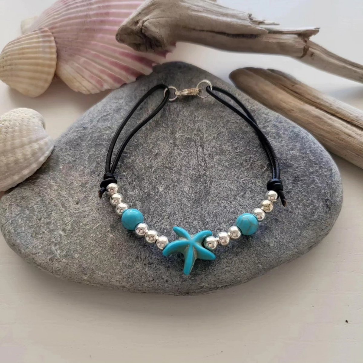 @MHHSBD @Katrinashells Handmade jewellery and gifts. Seashell earrings and necklaces, and wooden beaded anklets and bracelets, all with a beach them