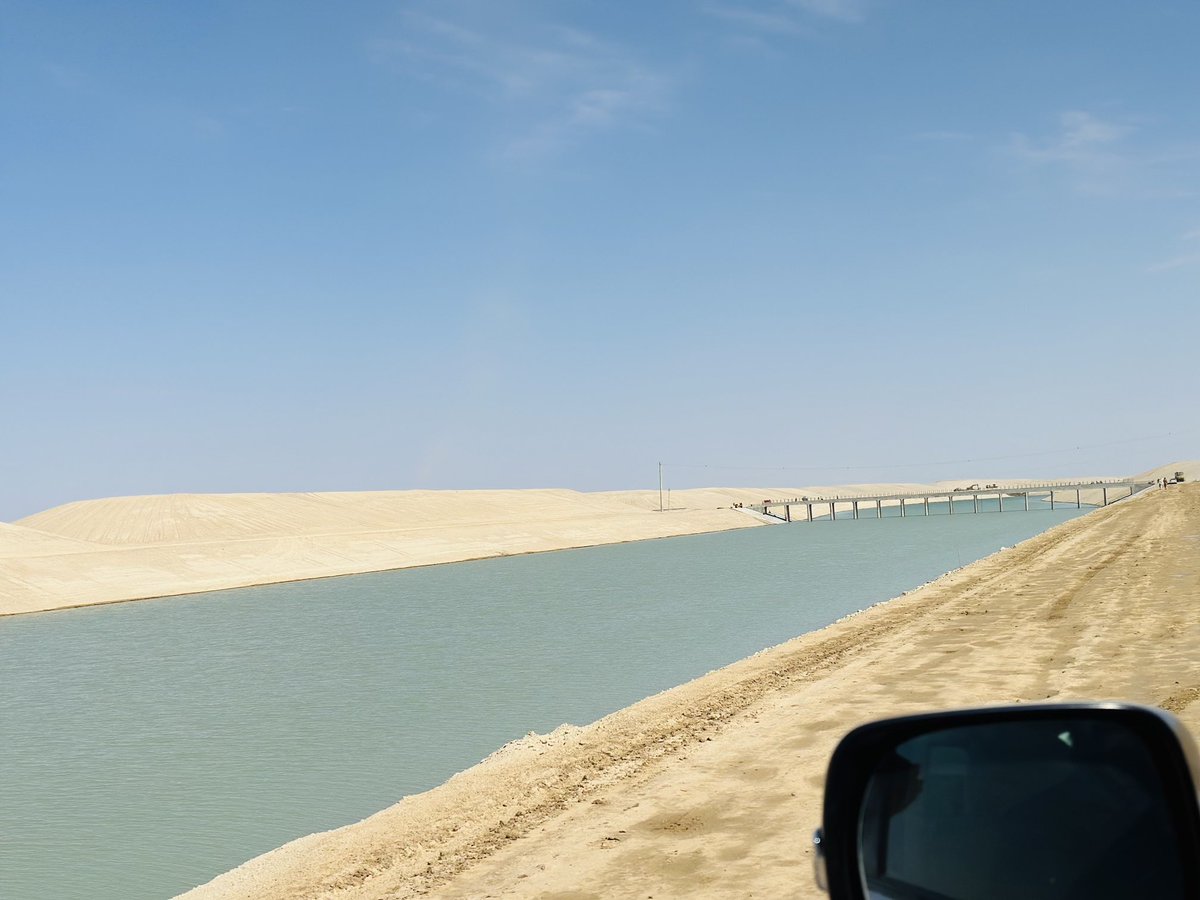 myrafghan4's tweet photo. The images of the Qush Tepa Canal, full of water, is a message to the world that Afghanistan is independent and capable of its own decisions now. Its rulers don’t care about anyone’s anger or appeasement in implementing national projects. National interest is our priority. https://t.co/ndJIE9jPwq