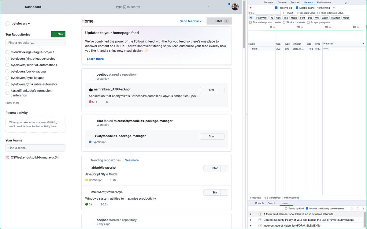 ByteLovers's tweet photo. Hey @ArcMembership , I don't know what happened with latest version (1.10), but web pages, devtools and extensions looks like very rarely.... https://t.co/UXiaBdk6Sr