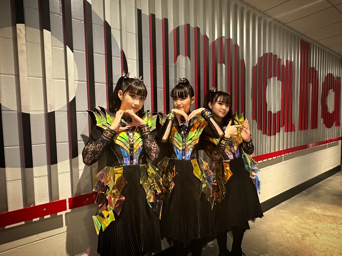 BABYMETAL_JAPAN's tweet photo. Thank you for coming to THE BABYKLOK TOUR 2023 in Omaha🌽

#BABYMETAL #BABYMETALWORLDTOUR2023 #THEBABYKLOKTOUR #OMAHA https://t.co/EBdc03SnLv