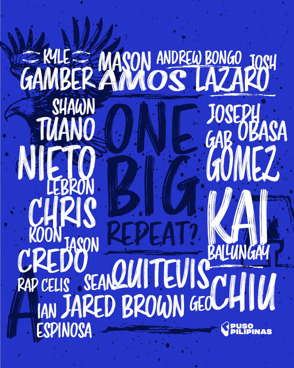 puso_pilipinas's tweet photo. They got sweet redemption last season. Can this young batch of Blue Eagles defend their throne?

#PusoPilipinas #UAAPSeason86 https://t.co/xTWyoOvdYT