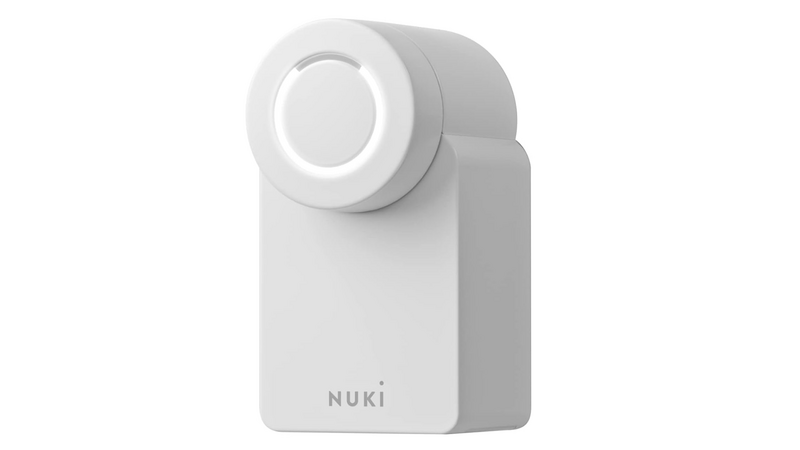 Mac4ever's tweet photo. La serrure connectée Nuki compatible HomeKit à -19% !
https://t.co/jjXIuTfp50
 #Mac4Ever #HomeKit #NukiSmartLock https://t.co/TMeTlbwHnD