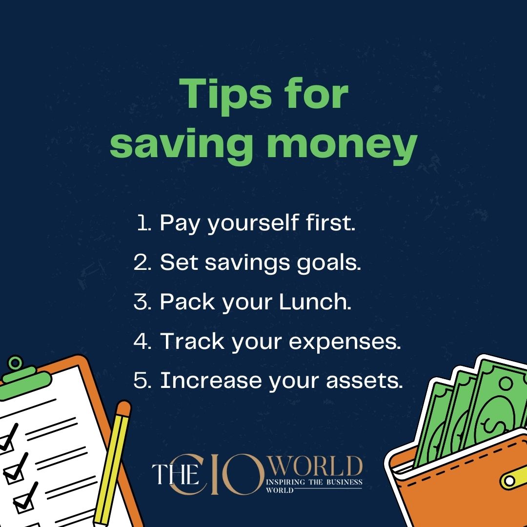 thecioworld's tweet image. &quot;Saving money doesn&apos;t have to be hard. Here are a few tips to get you started:
.
.
.
#savemoneytips #savemoney #moneytips #budgettips #financialfreedom2023 #moneymanagement #wealthcreation