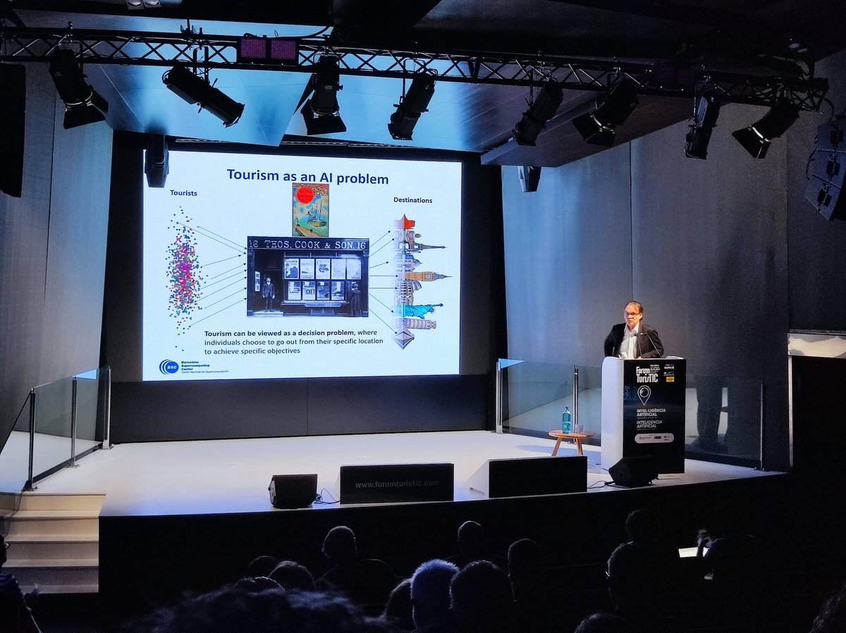 El Turisme és el 10% del PIB mundial, el 7% de les exportacions i representa 1 de cada 10 llocs de treball. Avui #ForumTurisTIC El Turisme després de la IA. @Eurecat_news @Eurecat_events