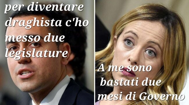 Europeo91785337's tweet photo. @istitutoixe @swg_research @notosondaggi @GiuseppeConteIT @MassimGiannini @petergomezblog @Corriere @repubblica @antoniospecchia @paolomieli #Meloni  ha solo il consenso dell'establishment, che significa avere zero voti e alle prossime elezioni utili #FDI  rischia  di non superare neanche la soglia di sbarramento, come il partitino ridicolo di dimaio, che veniva folgorato sulla via di Draghi #29settembre https://t.co/EwWkclTu85
