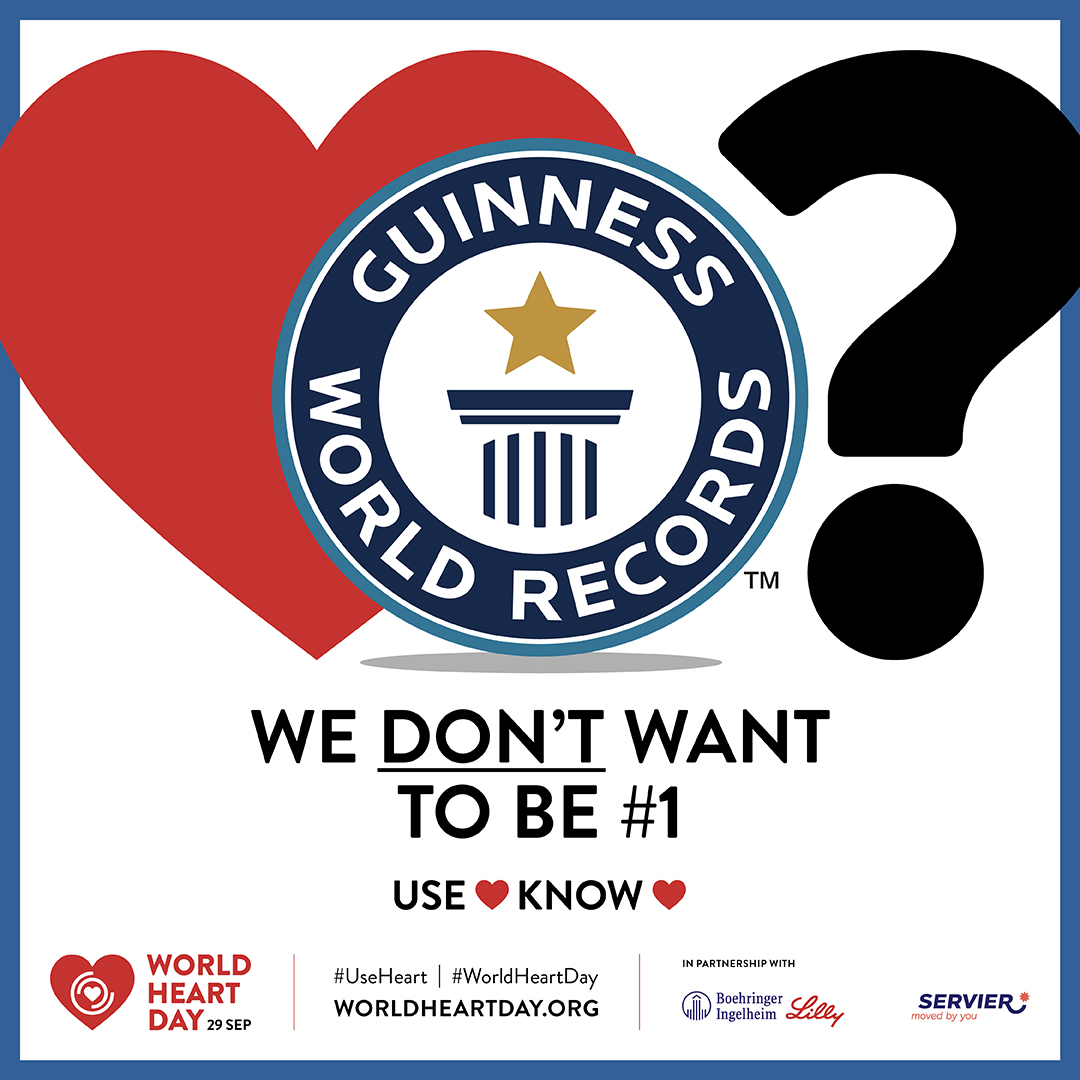 worldheartfed's tweet photo. This #WorldHeartDay, we're urging all sectors and citizens to join forces and take down cardiovascular disease from its "number one killer" position.

Read our official press release 👇