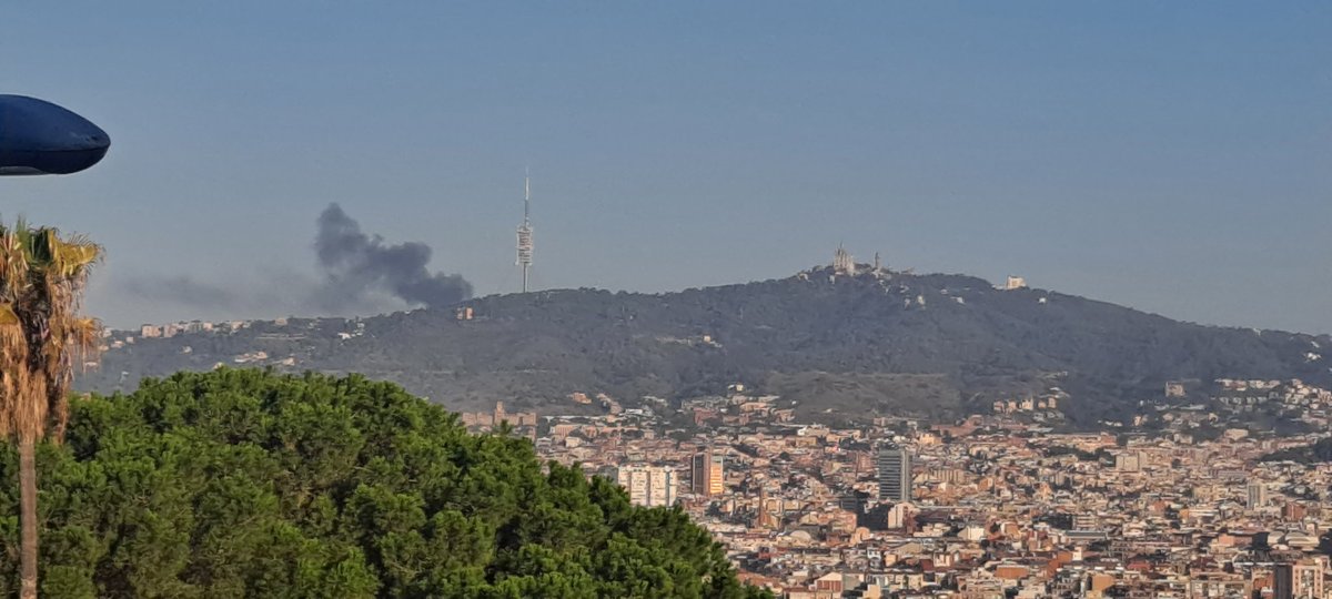 FrancescMorale6's tweet photo. Foc a Collserola? @elmonarac1 https://t.co/7yyTMrLRFA