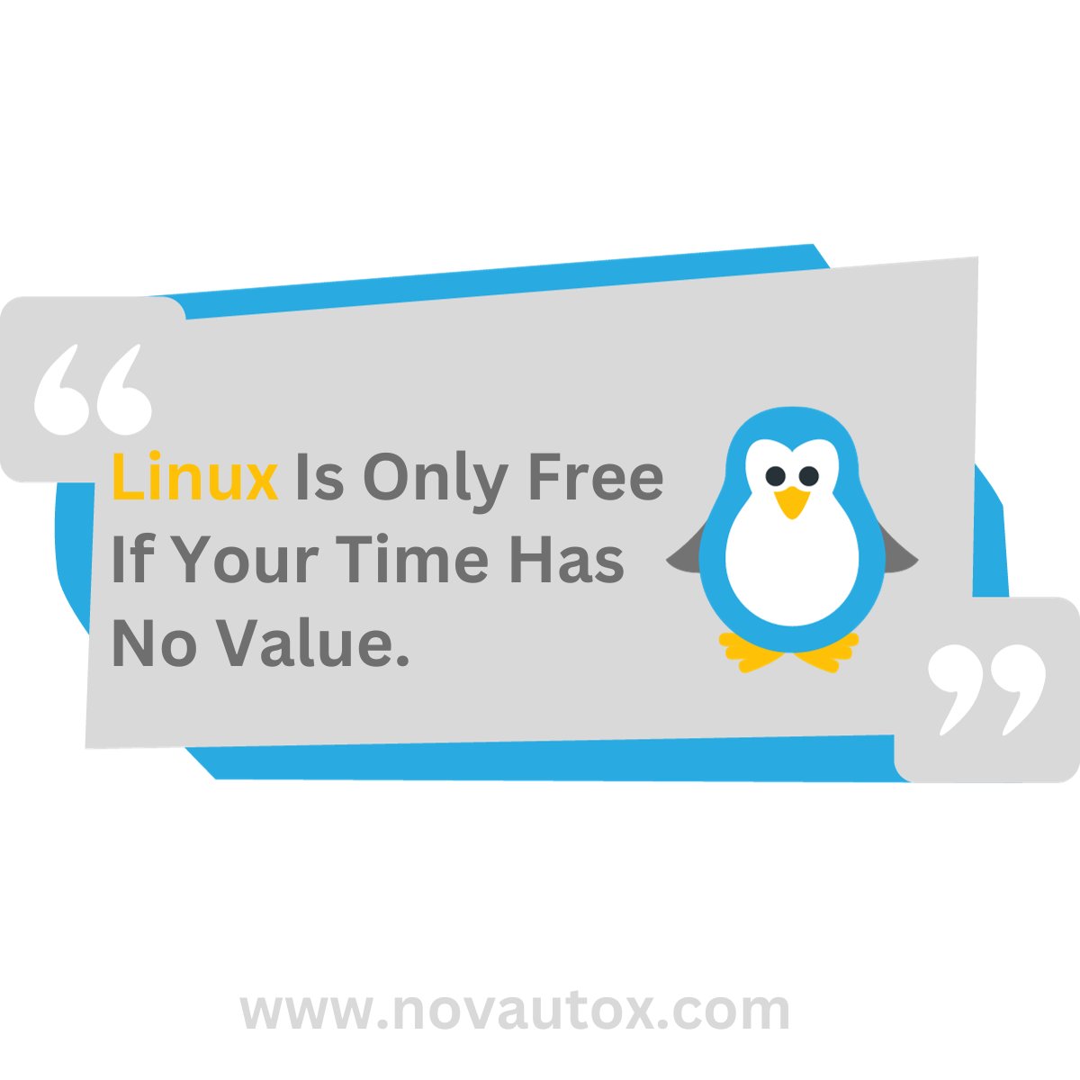 #LinuxLovers #OpenSource #LinuxServer #quotes  #automotiveindustry #industrialautomation #iotcommunity #embeddedsystems #linux #engineering #developers #novaautotechnologies #Linkedinfamily #softwaredevelopment #hardware #InternetofThings‍‍‍‍‍‍‍‍