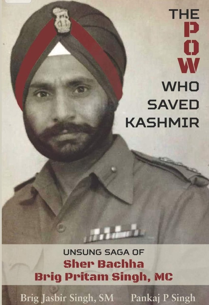 HVSBanwait's tweet photo. Brigadier Pritam Singh’s honour should be restored.
He was known as “Sher Bachha” for his outstanding leadership during the siege of Poonch, from Nov 1947 to Nov 1948. 
Poonch was cut off from the rest of the country by Pakistan army.
Brig Pritam Singh and his 419 soldiers of 1 Kumaon attacked and secured all the hill features that were threatening Poonch, over a year.
They organized the civil administration, raised a civil militia and saved the lives of 40,000 Hindus and Sikhs who would have been massacred like in Baramulla.
Air Commodore Baba Mehar Singh’s heroics also helped greatly.
Nearly every house in Poonch use to have Brig Pritam Singh’s photograph.
But in a web of jealousy and deceit, Poonch’s “Sher Bachha” faced a court-martial and was dismissed from service on very flimsy grounds of theft of a carpet.
Stripped of his rank and decorations, this Hero of Poonch died unsung and unwept.
Brig Pritam Singh certainly deserves a special Presidential Pardon to restore his honour, after a fair investigation.
https://t.co/vJzOQtUtNM
