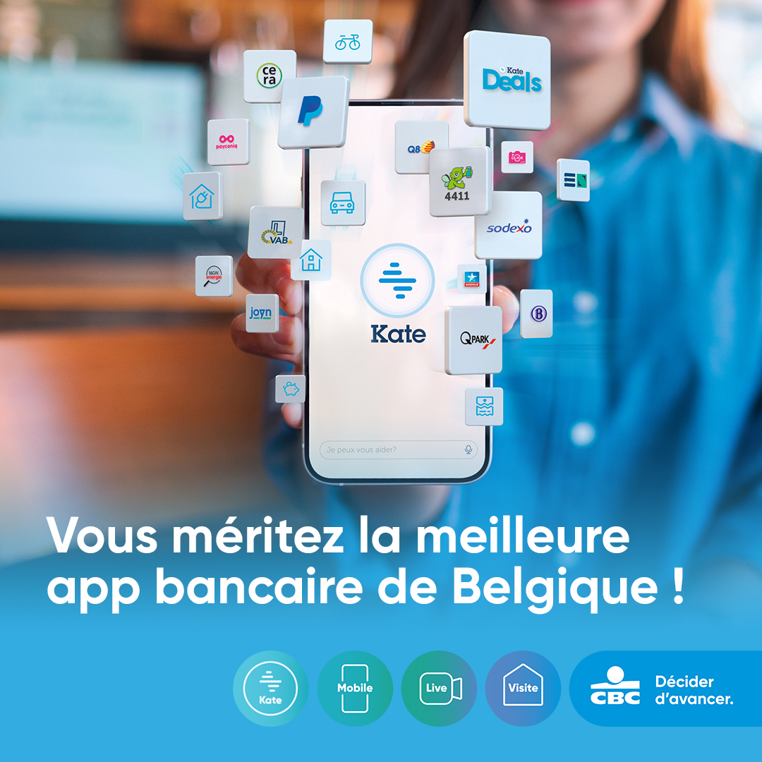 🎉 C'est officiel, CBC Mobile est à nouveau élue «Meilleure app bancaire en Belgique» 🥇 par le bureau d'études indépendant <a href="/SiaPartners/">Sia</a> et n°3 mondiale parmi les 150 banques analysées 📱 #mobilebanking