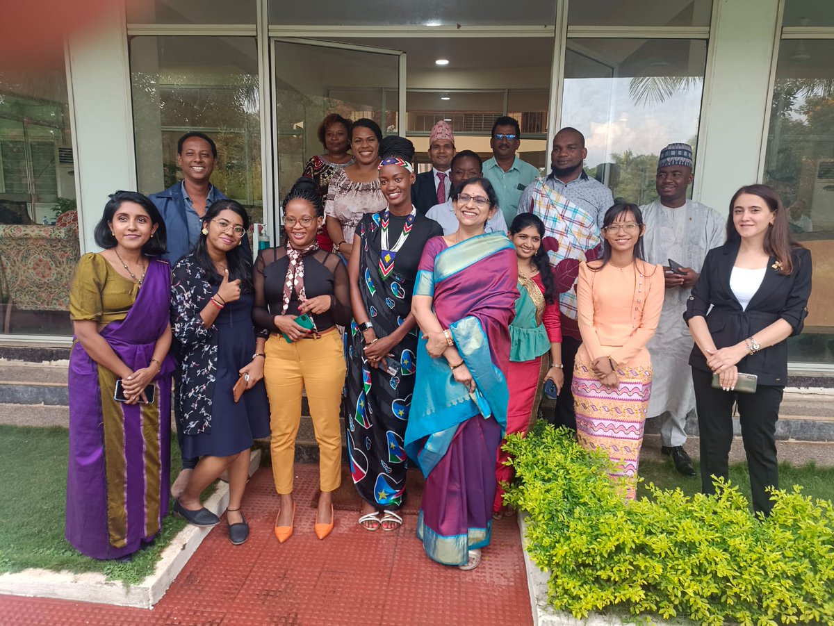 eptriindia's tweet photo. 35 participants from 25 countries are attending the three week international @ITECnetwork programme on Environmental Management. The programme started with lightning of the lamp by Smt. A. Vani Prasad, IAS, Prl. Secretary to Govt of Telangana &amp; DG @eptriindia 
@dpa_mea @JS_ITEC https://t.co/TH6ySAYGMb