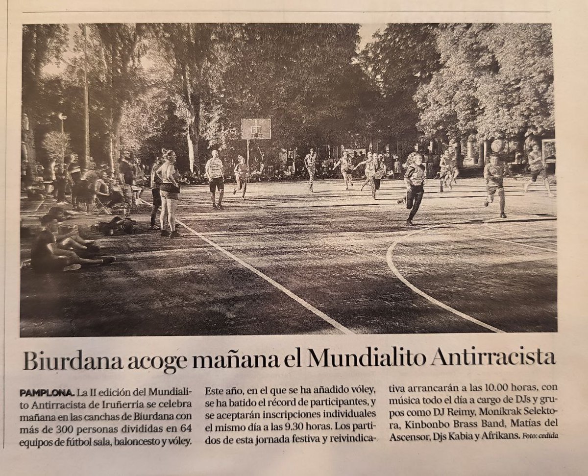 katakrak54's tweet photo. 🏀 Bihar Biurdanan...
🏐 Mañana en Biurdana... https://t.co/E1oubMEUiG