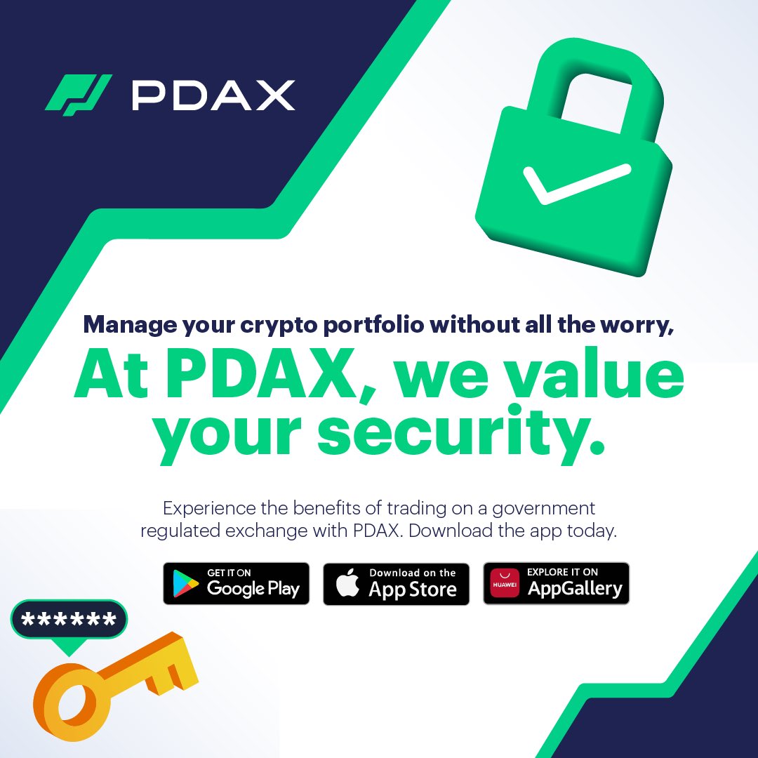 pdaxph's tweet photo. At PDAX, we value your security. We comply with government regulations, ensuring the highest standards of security and compliance.
You can rely on PDAX for your crypto trades. Check out the PDAX app today! https://t.co/ghxOjfRmPi
#PDAX #MakeYourNextMoneyMove https://t.co/cybRwNbKVT