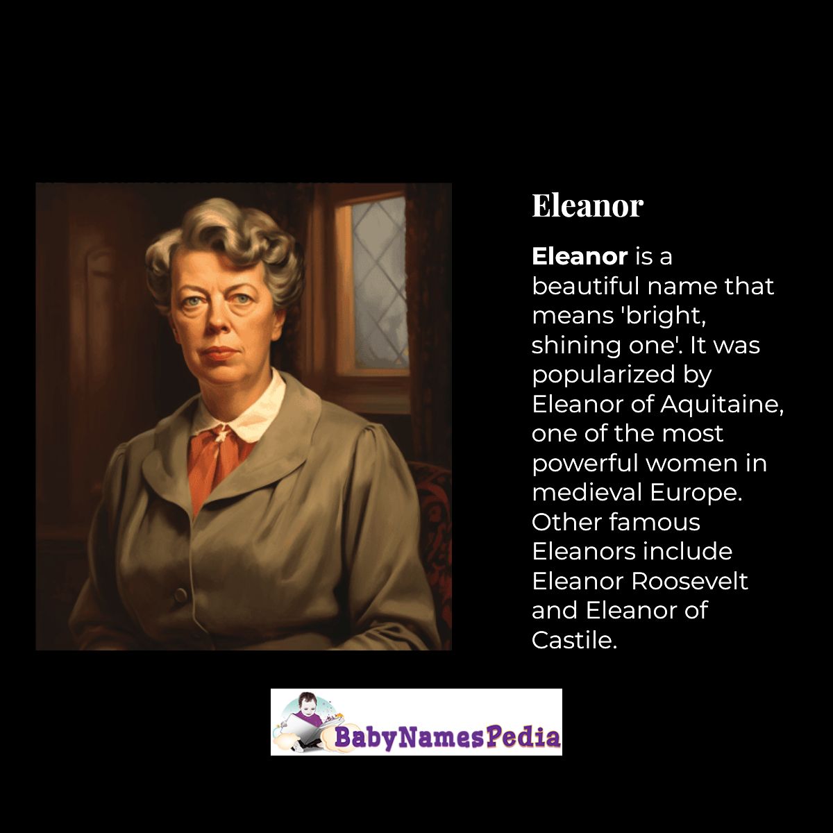 babynamespedia's tweet image. Unlock legendary and royal names! 🏰 Dive into our #AI. Hit ❤️, retweet, and follow for daily gems! #TravelThroughNames #BabynamespediaAI #EpicNames #AncientModern #InspiredByPast #FeminineRoots #LegacyNames #NameDiscovery #QueenNames #MysticalNames