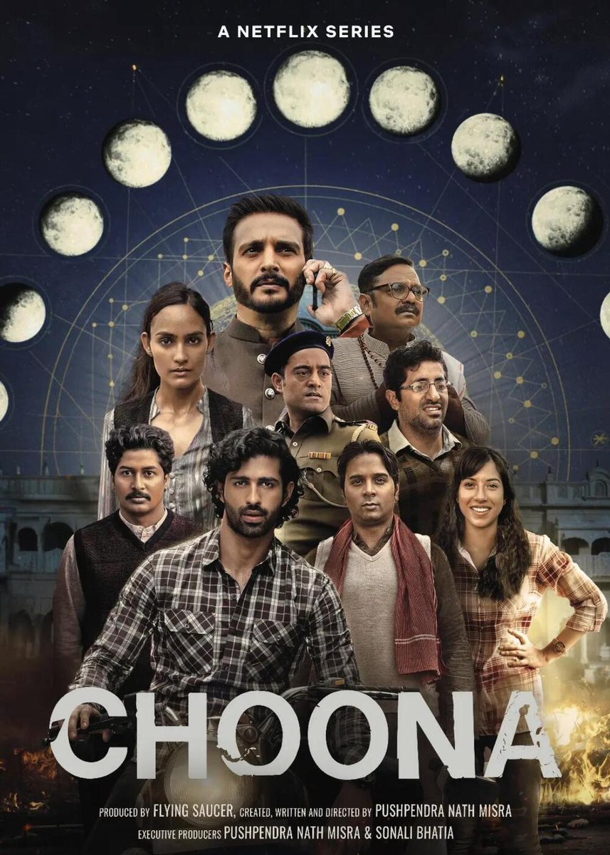 #Choona S1 (2023) by @mahonawala, ft. @jimmysheirgill @itsmonikapanwar @dasnamit @aashim90 #NiharikaLyraDutt @AtulShree62 @KaunGyani @vikkochhar @chandanroy77 & @ArshadWarsi, now streaming on @NetflixIndia. @flyingsaucer_in @CastingChhabra #SonaliBhatia