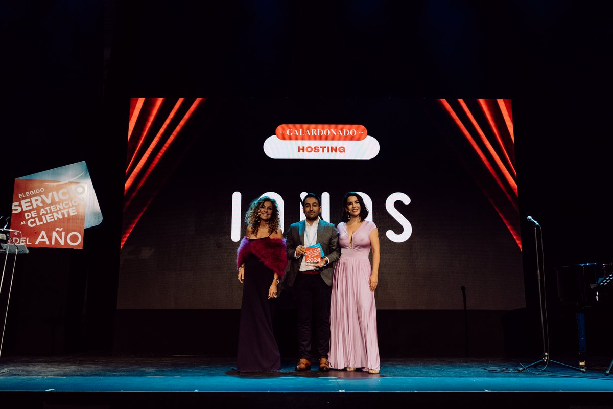 IONOS Elegido Servicio de Atención al Cliente del Año 2024, en la categoría de HOSTING. Enhorabuena!  #LideresEnServicio2024