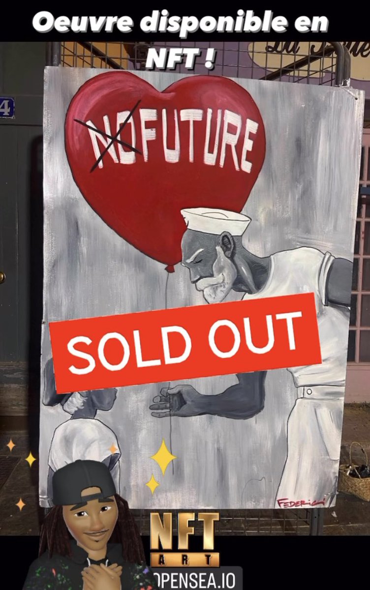 TheSailorNFT's tweet photo. #NFT + Original work = SOLD OUT

Thank you beautiful #nftcommunity !

#nftart #NFTartist #NFTCollection https://t.co/OuvqPS4Ifj