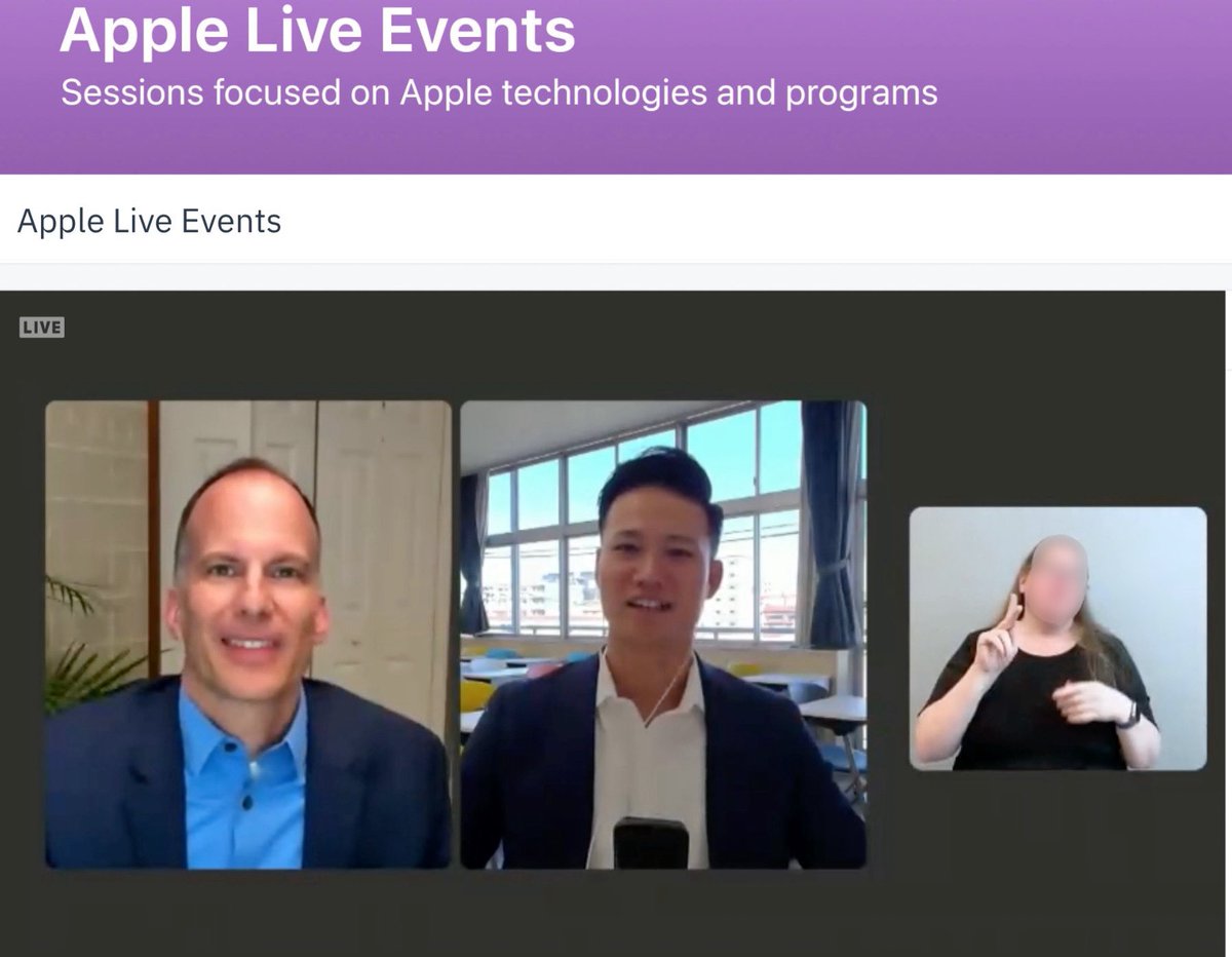 Thank you for watching Apple Distinguished Summit in America!  I’m really honored to be able to present collaboration with Bill on such a great stage.