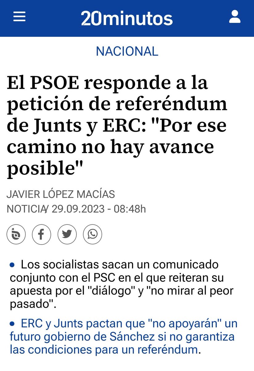 jm_clavero's tweet photo. Prou enganys
1. Ja vam fer el referèndum
2. Cap partit espanyol acceptarà mai l'autodeterminació
3. El govern d'ER mai no serà capaç de plantar cara a Espanya

Prou de practicar "Dia passa any empeny" https://t.co/FM9b5HWDYK