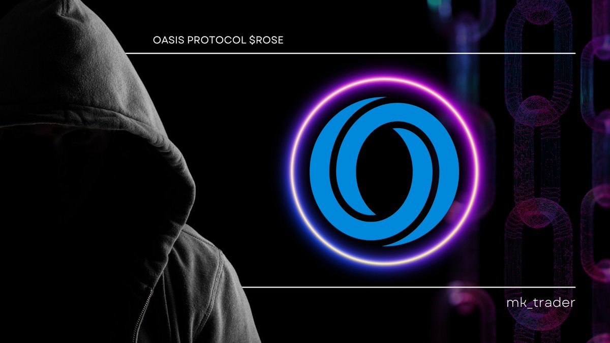 mk_trader's tweet image. Welcome to a deep dive into the world of #OasisProtocol and its native token $ROSE! 

In this thread, we&apos;ll explore the key components that make Oasis a pioneer in privacy-focused blockchain solutions.

🧵