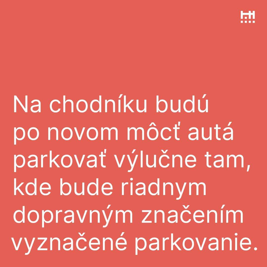 parkovanivpraze's tweet photo. Na Slovensku parkování na chodnících vadí. U nás ho legalizujeme. #countryforfuture https://t.co/EiyraVPrlm