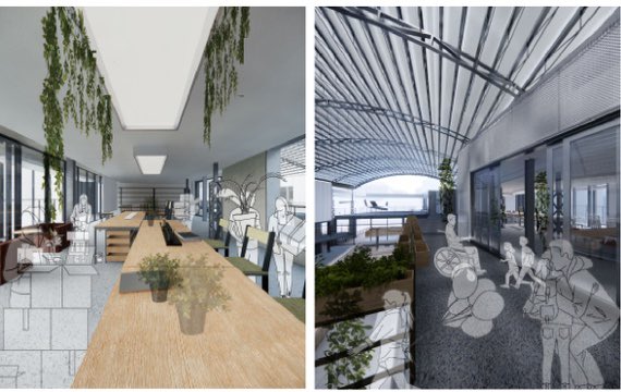 CAAofficialEN's tweet photo. The gold award-winning work of this year’s graduation season- The Reconstruction of a Green Living Space and the Integration of Caiyuanqian Market, was created by graduate Hong Yumeng from the School of Architecture. #BrainGarden #CAAGraduation #Outstandingstudentandwork https://t.co/qTRiX8xpYS