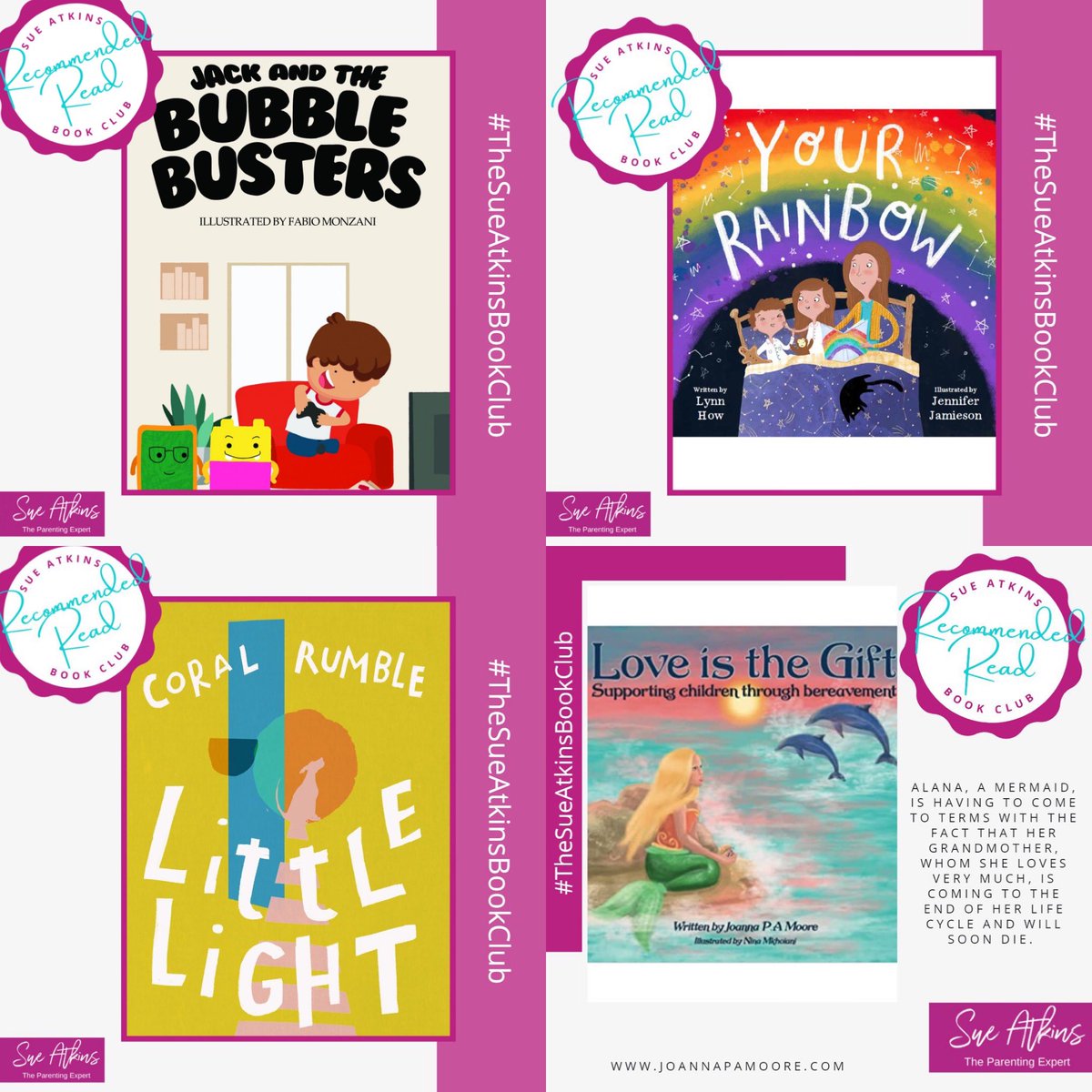 SueAtkins's tweet photo. Calling all book-loving #parents ๐! Our #Parenting #BookClub is the perfect place to find inspiration, advice & a supportive community. Join us in exploring the world of parenting through #books ๐ #TheSueAtkinsBookClub #ParentingReads #BookClubLove
https://t.co/H2JEieBrls https://t.co/56nV70MTjT