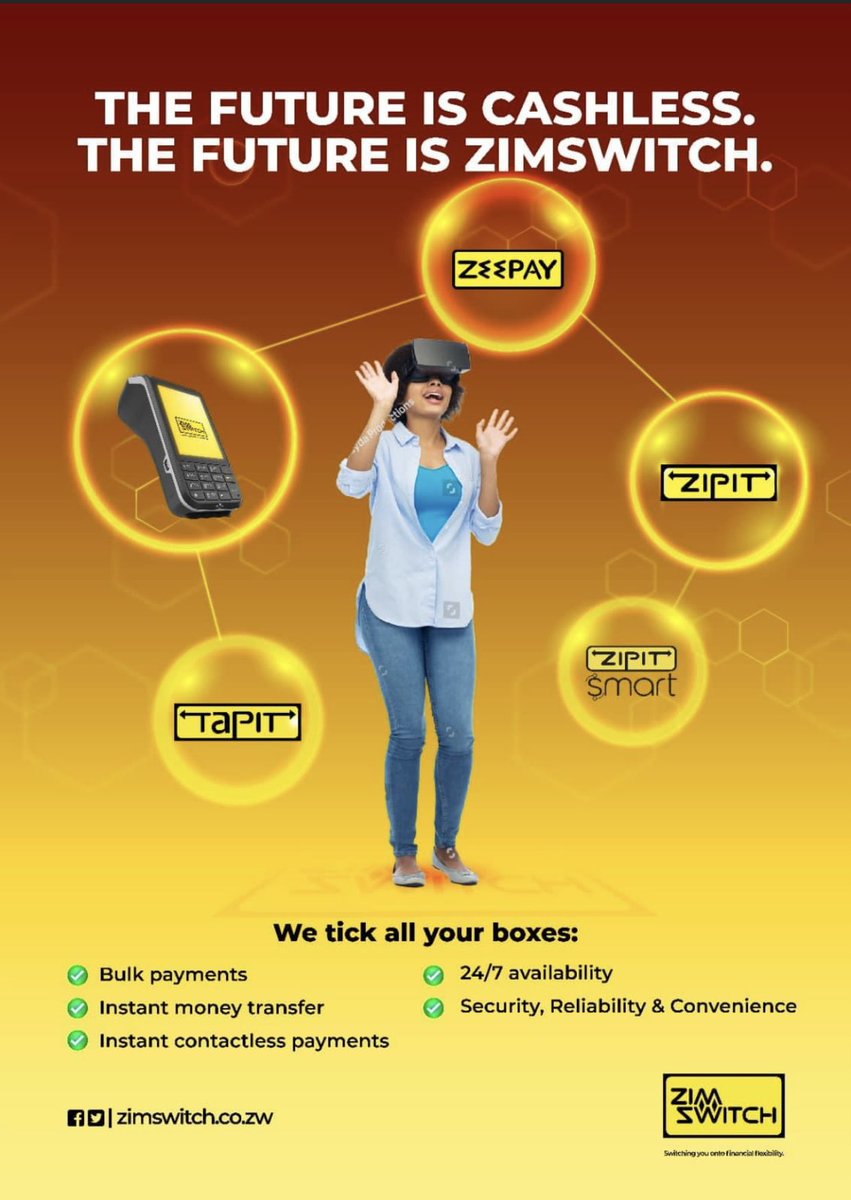 ZimswitchTech's tweet photo. The future is here!! https://t.co/u8HabhQeLA