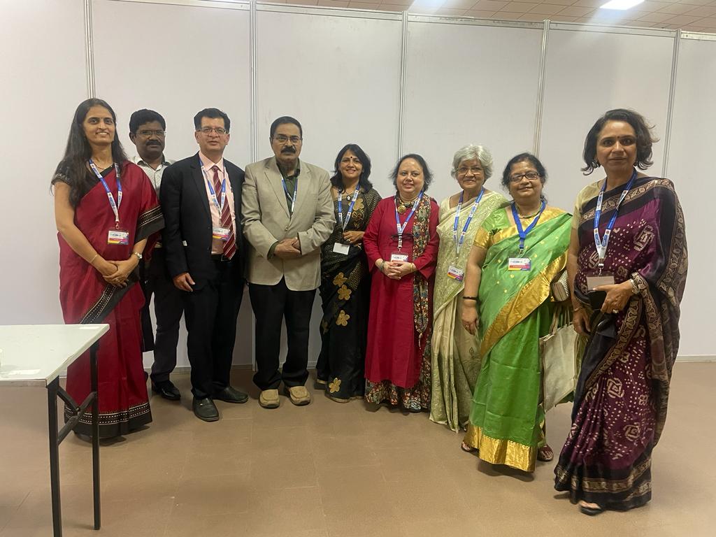 JmcMeerut's tweet photo. On September 23 &amp; 24  ,2023, 22nd National Conference of IAP  Growth, Development and Behavioral Pediatrics ,hosted a workshop intended to provide deeper understanding of Neurodevelopmental Disorders in Children at Chennai .It was attended by Our Director  Dr Priyanka Jain. https://t.co/DKudwFx3Xu