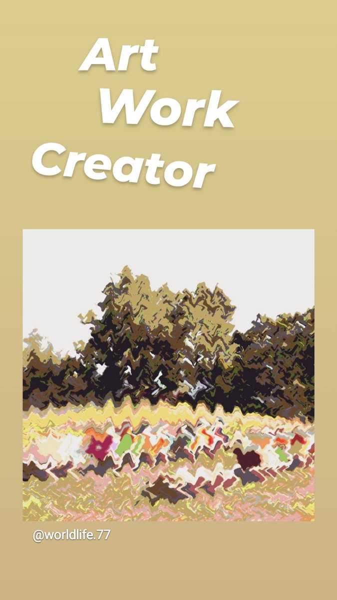 77Kalm's tweet photo. Art Work Creator
ArtPhotography
@worldlife77
#art #arte #artedigitale #digitalart #artemoderna #modernart #artecontemporanea #contemporaryart #visual #visualart #visualartdesign #artdesign https://t.co/daRxPZng6L