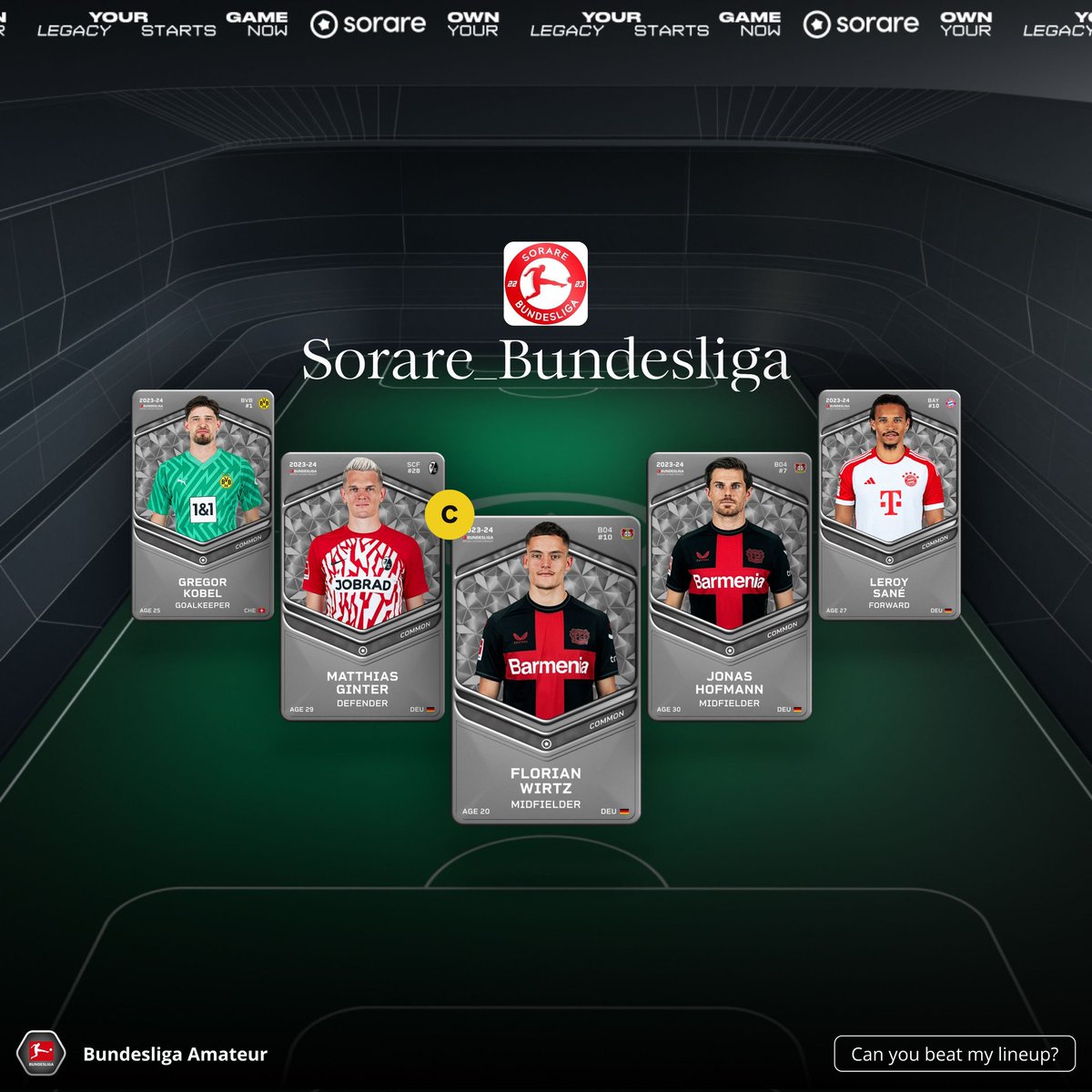 Sorare Bundesliga tweet media