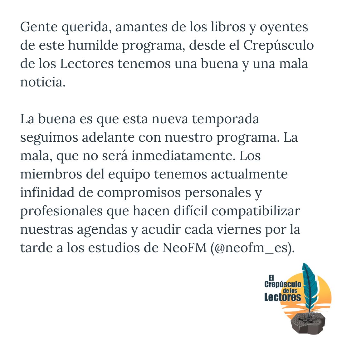 CrepusLectores's tweet photo. https://t.co/Zi8GabXMrl