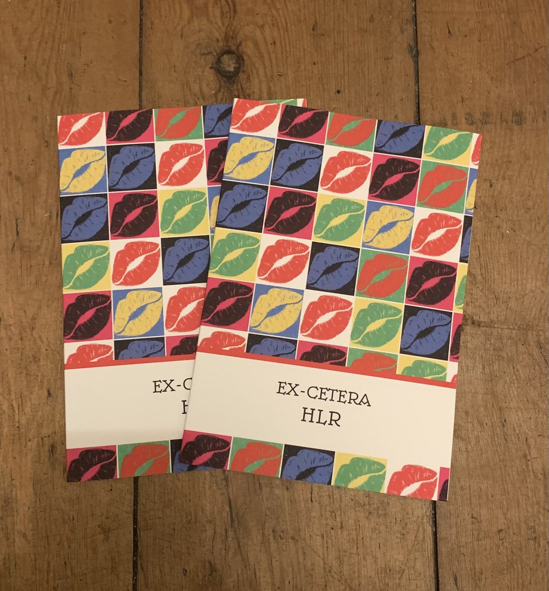 nine_pens's tweet photo. The EX-CEPTIONAL @HLRwriter new pamphlet is ‘EX-CETERA’ is making its way out into the world. For a chance to win a copy simply retweet. #poetry https://t.co/e7W2TzJf1r