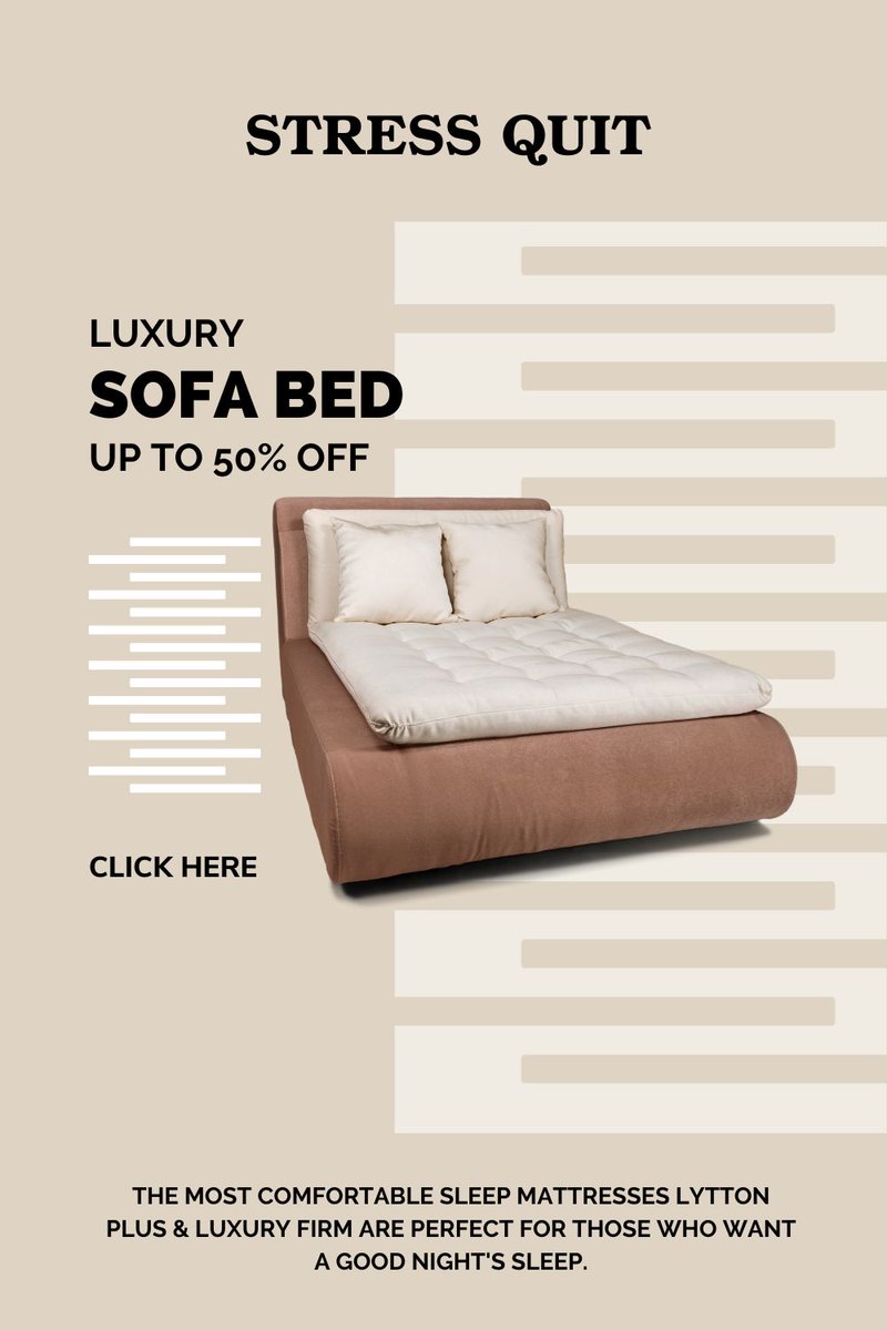 StressQuit's tweet photo. A natural latex mattress is like sleeping on a cloud, providing a soft&amp;comfortable experience for restful sleep.For more details visit: https://t.co/hqKlRuIvW7 #mattress #bed #sleep #bedroom #furniture #mattresses #pillow #beds #homedecor #comfort #bedding #home #sofa #mattressin https://t.co/WyVlXDRK4L