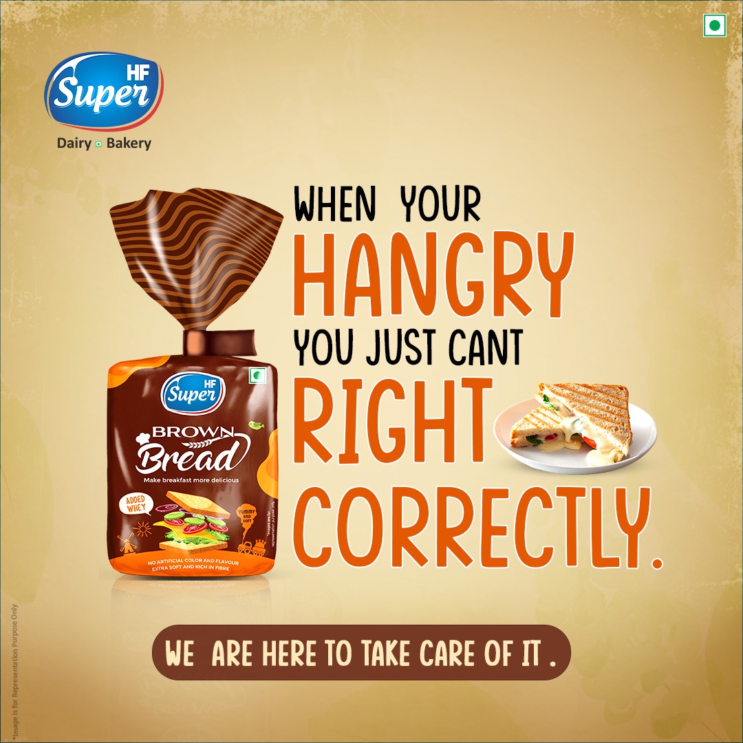 Stomach grumbling? We've got your back! Say goodbye to 'hangry' typos, and hello to delicious solutions.
.
.
.
#hfsuperbread #hungersolution #hfsuperbakery #hfsuperbutter #nutrition #protien #creamygoodness #hfsuper #hfsuperproducts #hfsupericecream  #hf_super_dairy_and_bakery