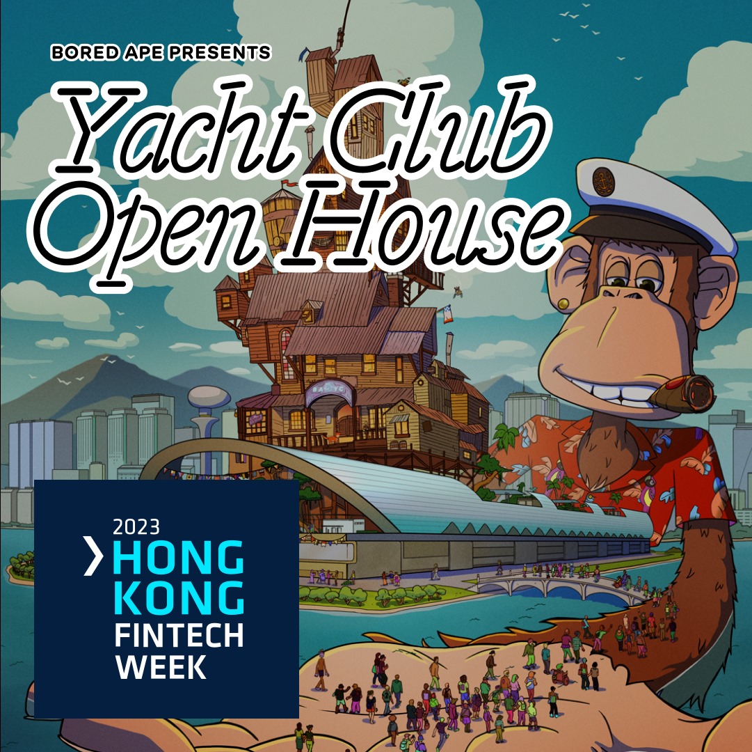 whub_io (@whub_io) on Twitter photo Get your joint tickets to Hong Kong FinTech Week (2 - 3 Nov) and <a href="/BoredApeYC/">Bored Ape Yacht Club 🍌</a>'s Yacht Club Open House (5 Nov) in Hong Kong.
Special offer closes at midnight tonight HKT, click here👉: bit.ly/46clpMk
#FinTechHK #HongKongFinTechWeek2023 Get your joint tickets to Hong Kong FinTech Week (2 - 3 Nov) and <a href="/BoredApeYC/">Bored Ape Yacht Club 🍌</a>'s Yacht Club Open House (5 Nov) in Hong Kong.
Special offer closes at midnight tonight HKT, click here👉: bit.ly/46clpMk
#FinTechHK #HongKongFinTechWeek2023