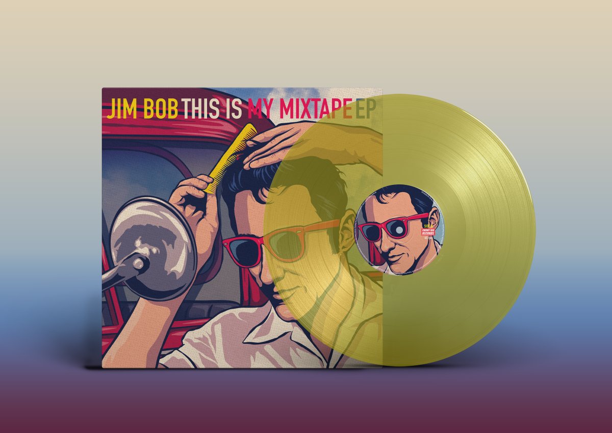 PRE ORDER THE LIMITED EDITION 10” transparent yellow vinyl Jim Bob covers EP ‘This Is My Mixtape EP’. Are ‘Friends’ Electric?, Pretty in Pink, Labelled With Love & Geno. Out 1 December to coincide with my 2 set show @electricbrixton PRE ORDER A COPY HERE cherryred.co/JimsMixTapeEP x