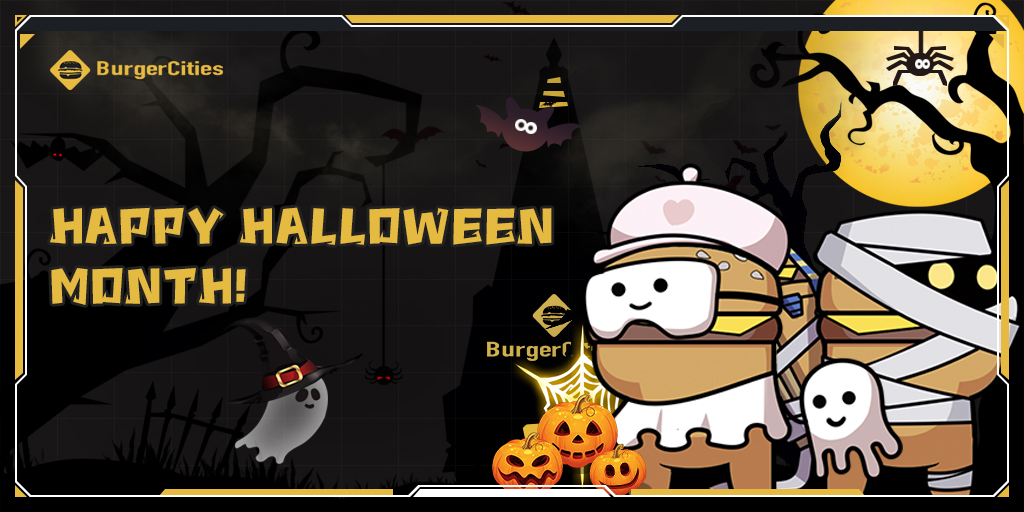 🎃 Trick or Treat Time! 🍭
Guess who's coming to haunt your burger dreams this Halloween?  
It's the Spooky Burger Squad! 👻 
🍔 Get ready for some deliciously wicked surprises! 
Stay tuned for more BOO-rific updates! 👀👻🕷️ 

#HalloweenHavoc #BurgerBewitched