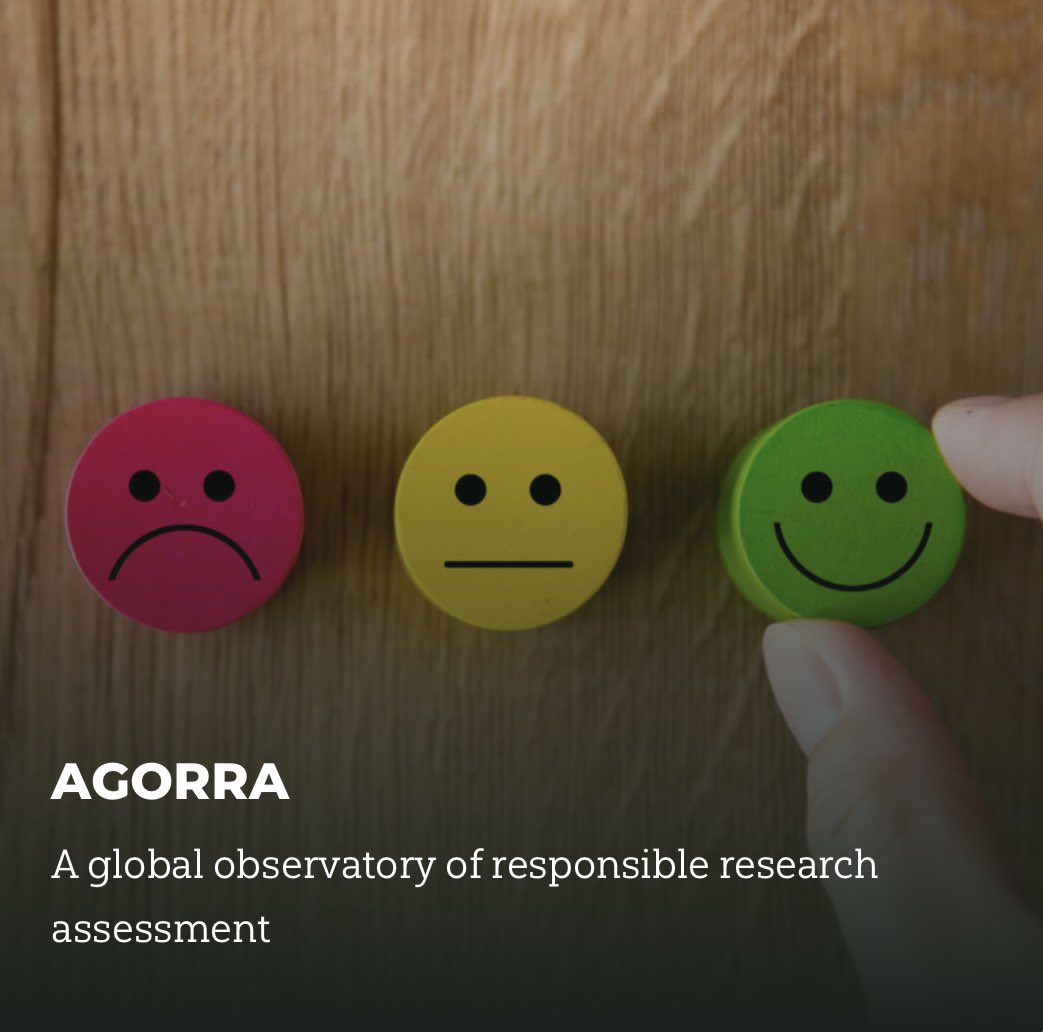 AGORRA: A Global Observatory of Responsible Research Assessment researchonresearch.org/project/agorra/ This will be the focus of a special session at today’s @sti2023, with speakers including @stevenhill @ResEngland @martawrob