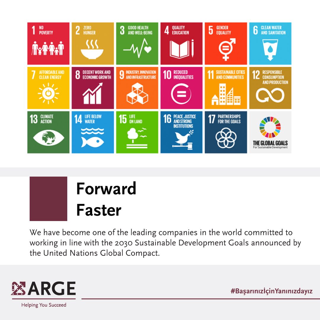 ARGE Consulting (@argeconsulting) on Twitter photo We are happy to be among the pioneering companies to participate in the “Forward Faster” initiative by UN Global Compact to be a role model with our work for the Sustainable Development Goals.
<a href="/globalcompact/">UN Global Compact</a> <a href="/GlobalCompactTR/">UNGlobalCompactTürkiye</a>
#ForwardFaster #UNGC #SDGs #Sustainability We are happy to be among the pioneering companies to participate in the “Forward Faster” initiative by UN Global Compact to be a role model with our work for the Sustainable Development Goals.
<a href="/globalcompact/">UN Global Compact</a> <a href="/GlobalCompactTR/">UNGlobalCompactTürkiye</a>
#ForwardFaster #UNGC #SDGs #Sustainability