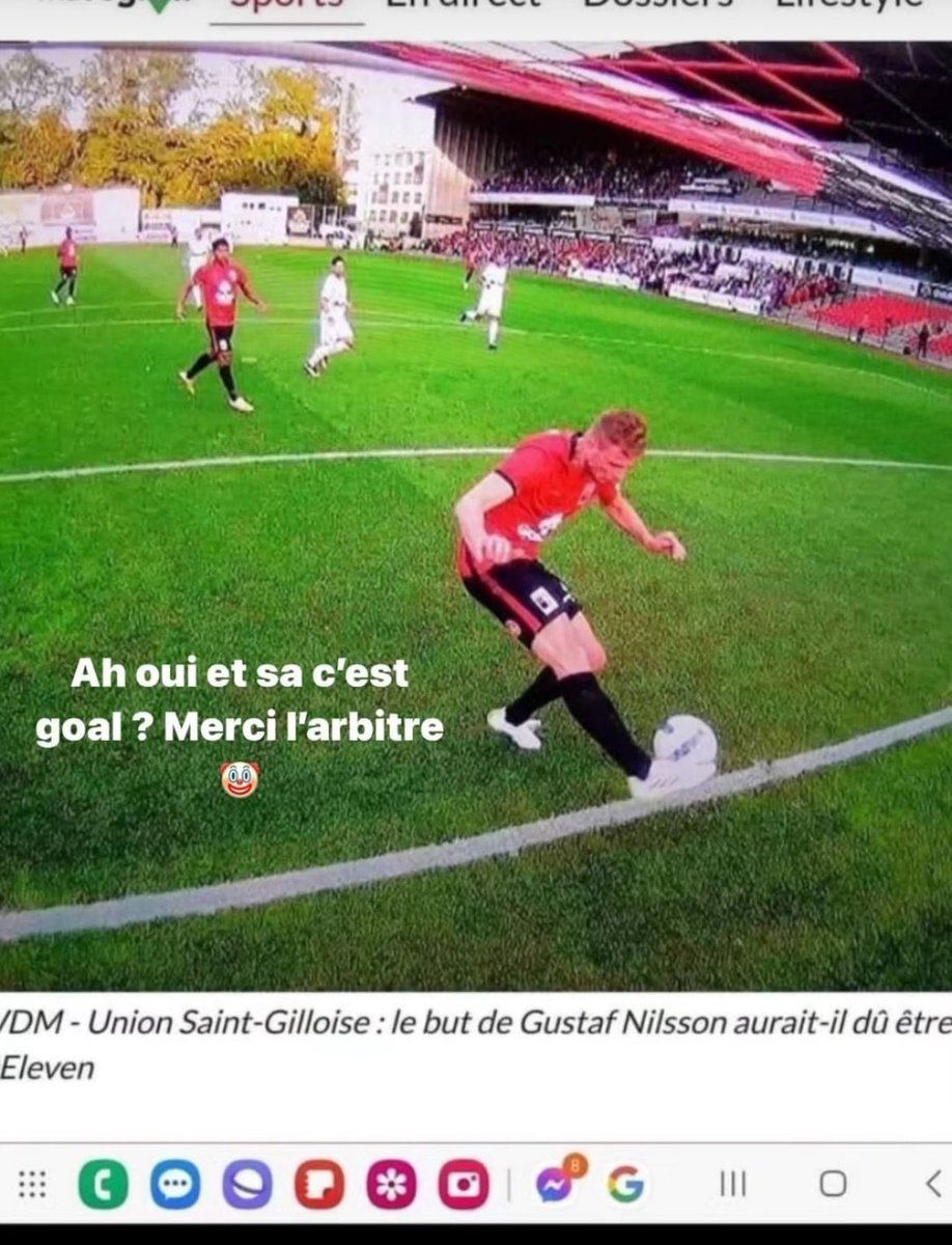 BroesHk's tweet photo. Sauf pour les fdp de union c’est goal #zwanzederby #rwdmusg https://t.co/8mce5i2RTp