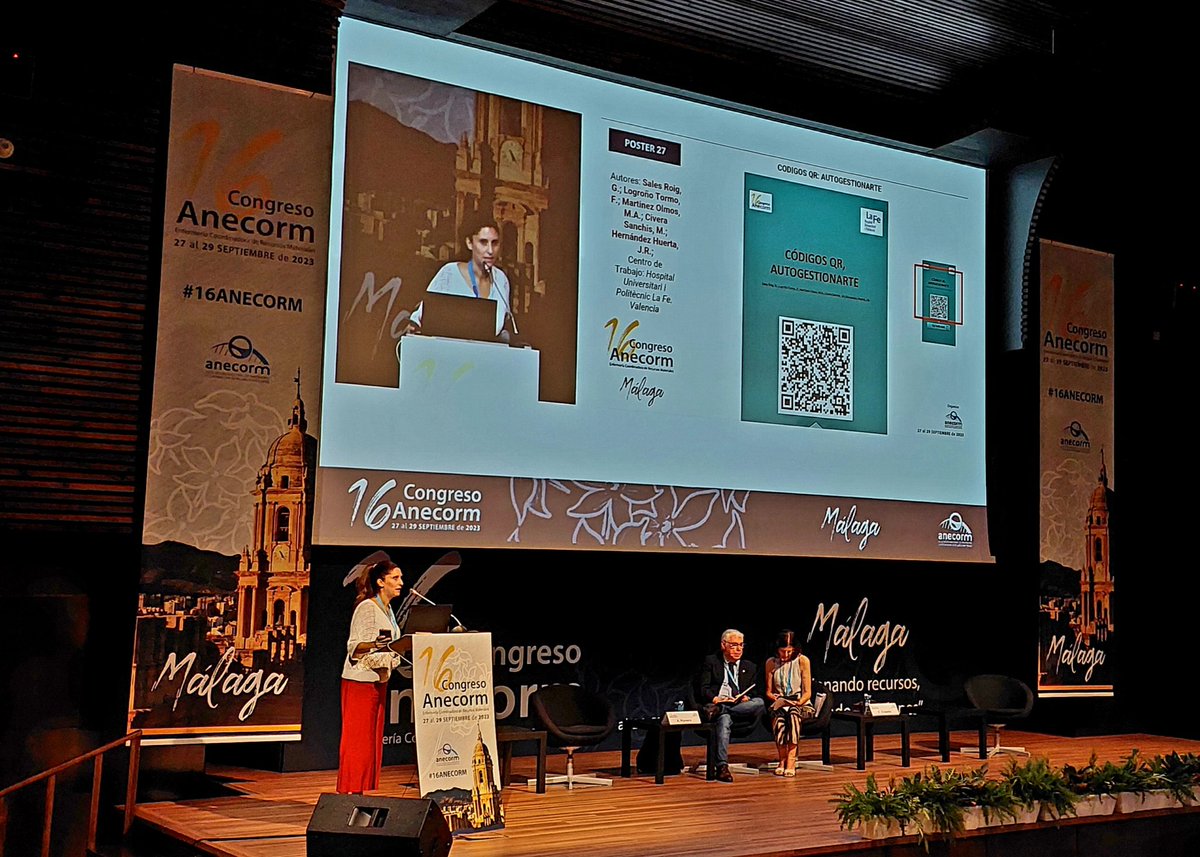 AnaIzco's tweet photo. Defensa de posters finalistas.#16ANECORM Felicidades a todos .@Anecorm https://t.co/o1crBvPu6v