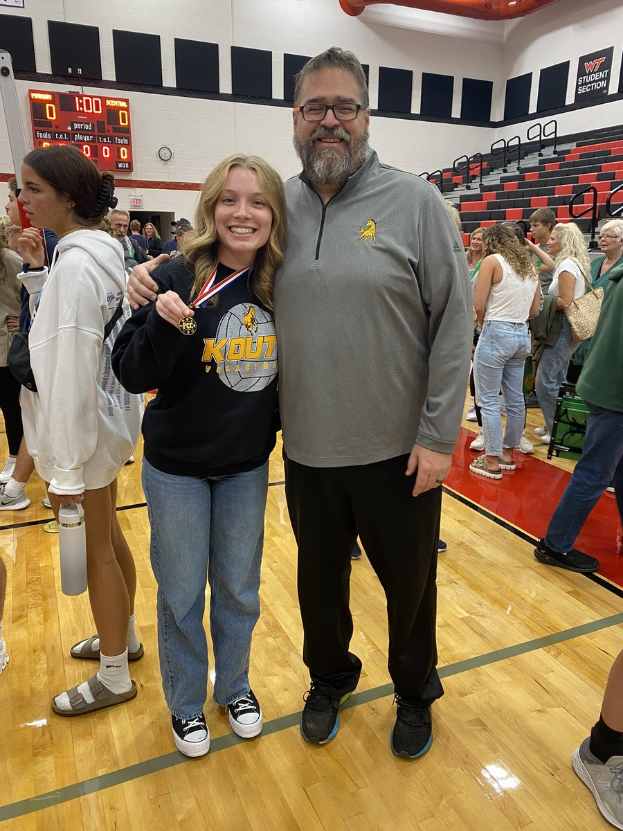 KoutsAthletics's tweet photo. Congratulations to Fillies Addison Enright, Lindsey Krueger and Emma Poitras on being selected to the 2023 PCC All-Conference Volleyball team! https://t.co/ojfsVKmRsv
