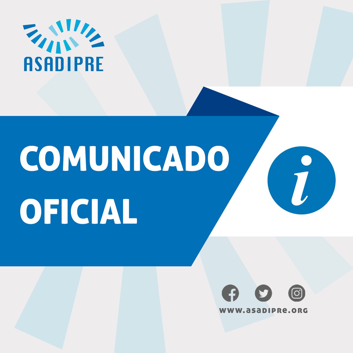 ℹ️ COMUNICADO OFICIAL ‼️ |
ASADIPRE muestra su más rotundo rechazo y condena ante la agresión sufrida hacia el profesorado y alumnado del IES Elena García Armada de Jerez de la Frontera.
Y queremos mostrar toda nuestra solidaridad y apoyo tras los hechos acontecidos.
#asadipre