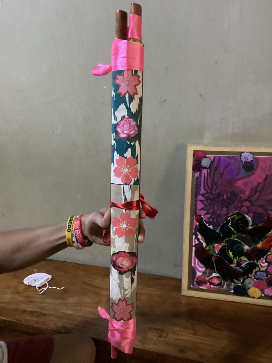 JuanRogelio7Ds's tweet image. Hand in hand sa isa namang latest work ko last August 15, one day after a birthday ni Kim Rodriguez, is a major work of Japanese classical scroll art made a signature day of own.
#JapaneseClassics #ScrollArt #LatestIssue📜🎋🏮🖌️