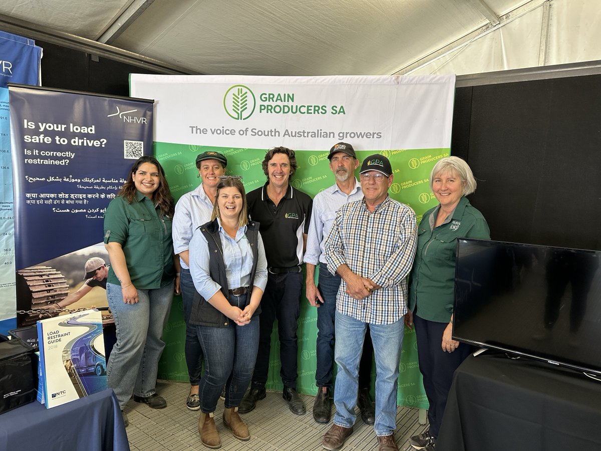 GrainGrowers (@graingrowersltd) on Twitter photo Congratulations to SA grower Daniel Pridham, the lucky winner of the GrainGrowers car fridge at Yorke Peninsula Field Days! #YPFD
It was great to catch up with some familiar faces this week and have quality conversations with growers in the region! <a href="/meggsiek/">Meg Kummerow</a> #ausag Congratulations to SA grower Daniel Pridham, the lucky winner of the GrainGrowers car fridge at Yorke Peninsula Field Days! #YPFD
It was great to catch up with some familiar faces this week and have quality conversations with growers in the region! <a href="/meggsiek/">Meg Kummerow</a> #ausag
