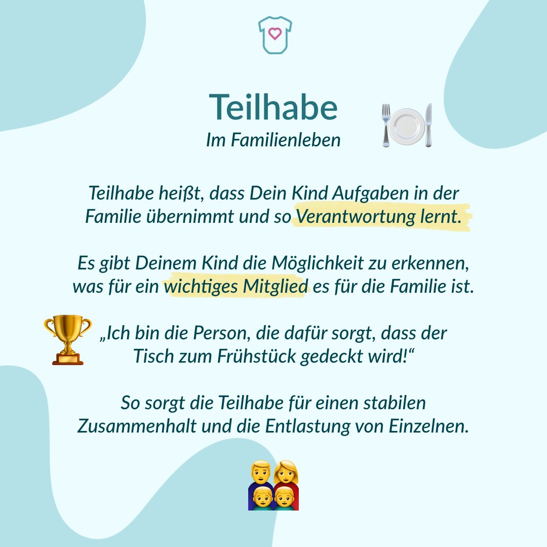 🍽️ Teilhabe? Was das bedeutet, erklären wir Dir in unserem Post! 
#Teilhabe #Erziehung  #BabyKleidungMieten #Familie #Mama #BabyBabo