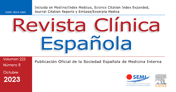 📢🔴¡Ya está aquí! Publicado el número 8⃣ de @RCE_SEMI (Octubre de 2023) 🩺🏥🔗revclinesp.es/es-vol-223-num… #SEMITuit #MedicinaInterna @PabloPerezMar16 @carreterojuani @EnaJav 🔴Artículos de este número en hilo ⬇️