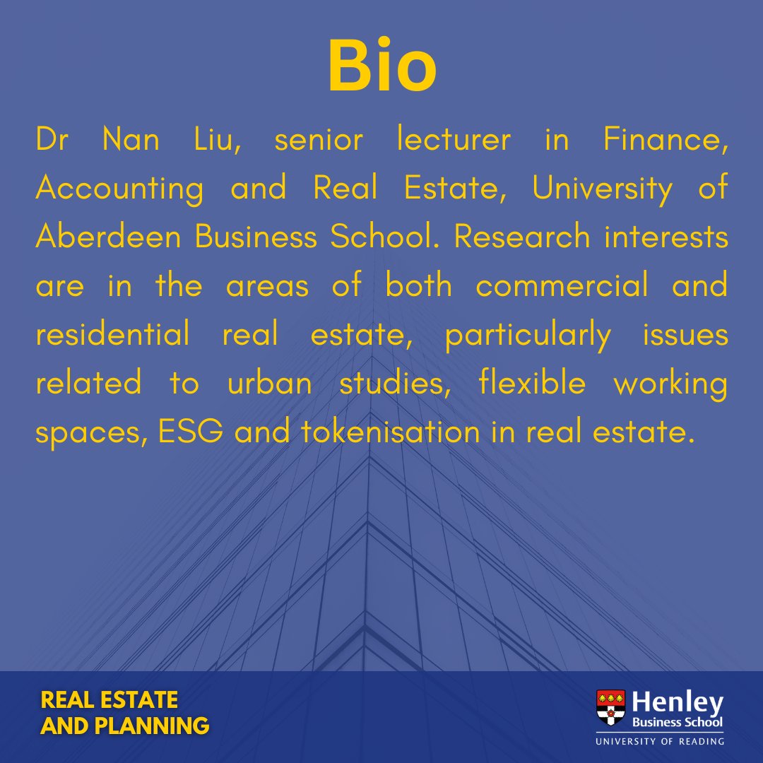 Join us for our first REP Research Seminar of the Autumn term 2023! The seminar will be led by Dr Nan Liu, University of Aberdeen. The seminar will take place Wednesday 4th October 2023 12:00-13:00 GMT.

Please email REPSchoolOffice@reading.ac.uk to attend.