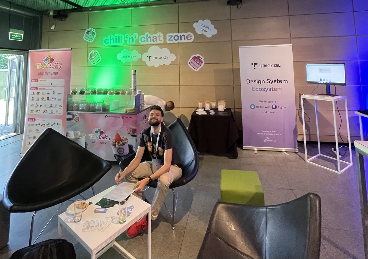 tetrisly's tweet photo. π Thanks, https://t.co/dXueKwwgiZ! Yesterday, we had a chance to showcase Tetrisly and tease our upcoming React version. So exciting!
πΈ In the picture, you see Mateusz, our front-end dev, holding down the fort. π€
#SphereIT #TetrislyOnTour #Tetrisly #designsystems https://t.co/GATH1muF9l
